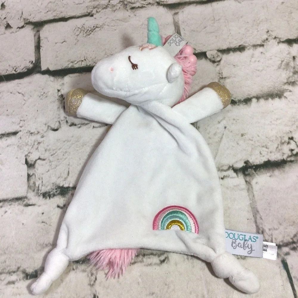 Douglas Baby Unicorn Lovey Plush Soft Security Blanket